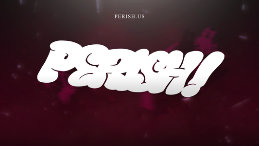 PERISH TAG DECAL